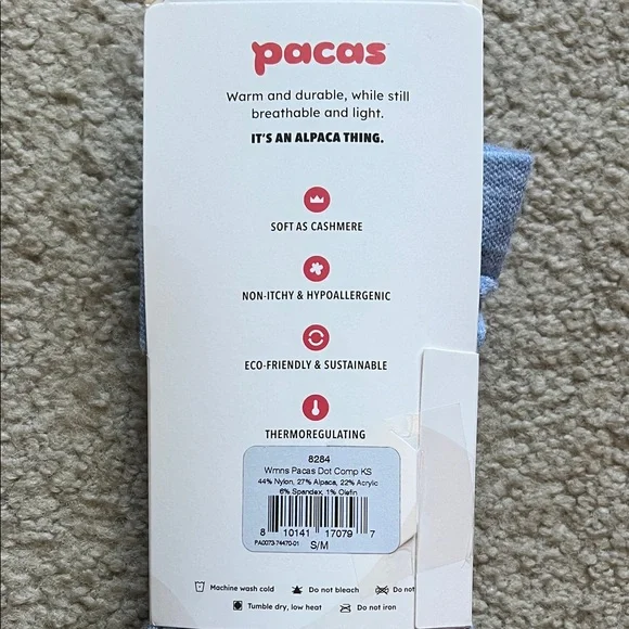 Pacas socks. New! - Picture 3 of 3